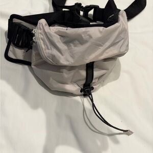 Stylish Beige and Black Janji Running Waist Belt